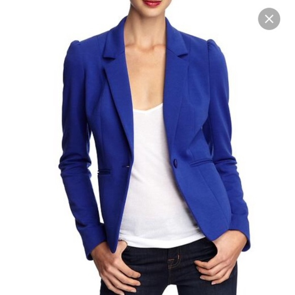 Cobalt Blue Blazer